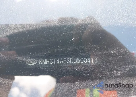 2013 Hyundai Accent Gls из США, поврежденный, VIN KMHCT4AE3DU500413